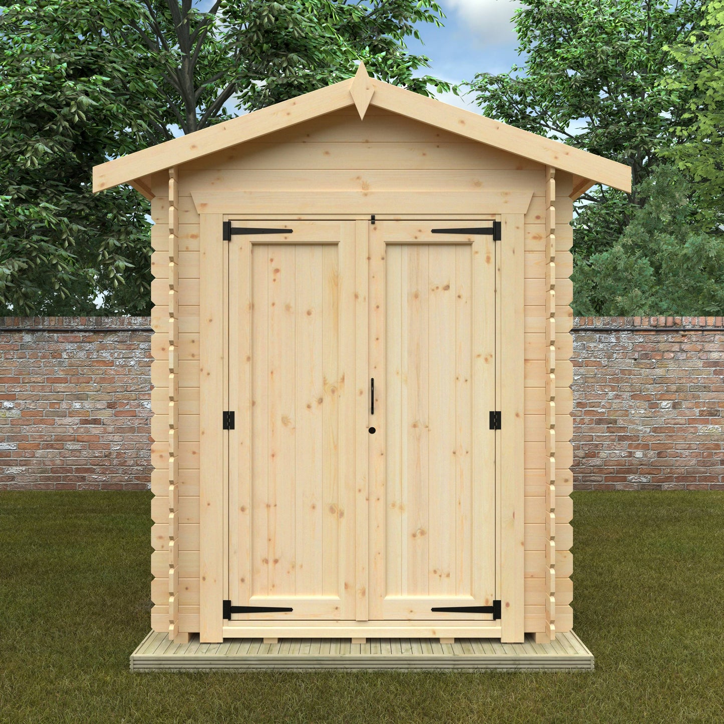 The Egerton 19mm - Log Cabins - Plymouth Sheds