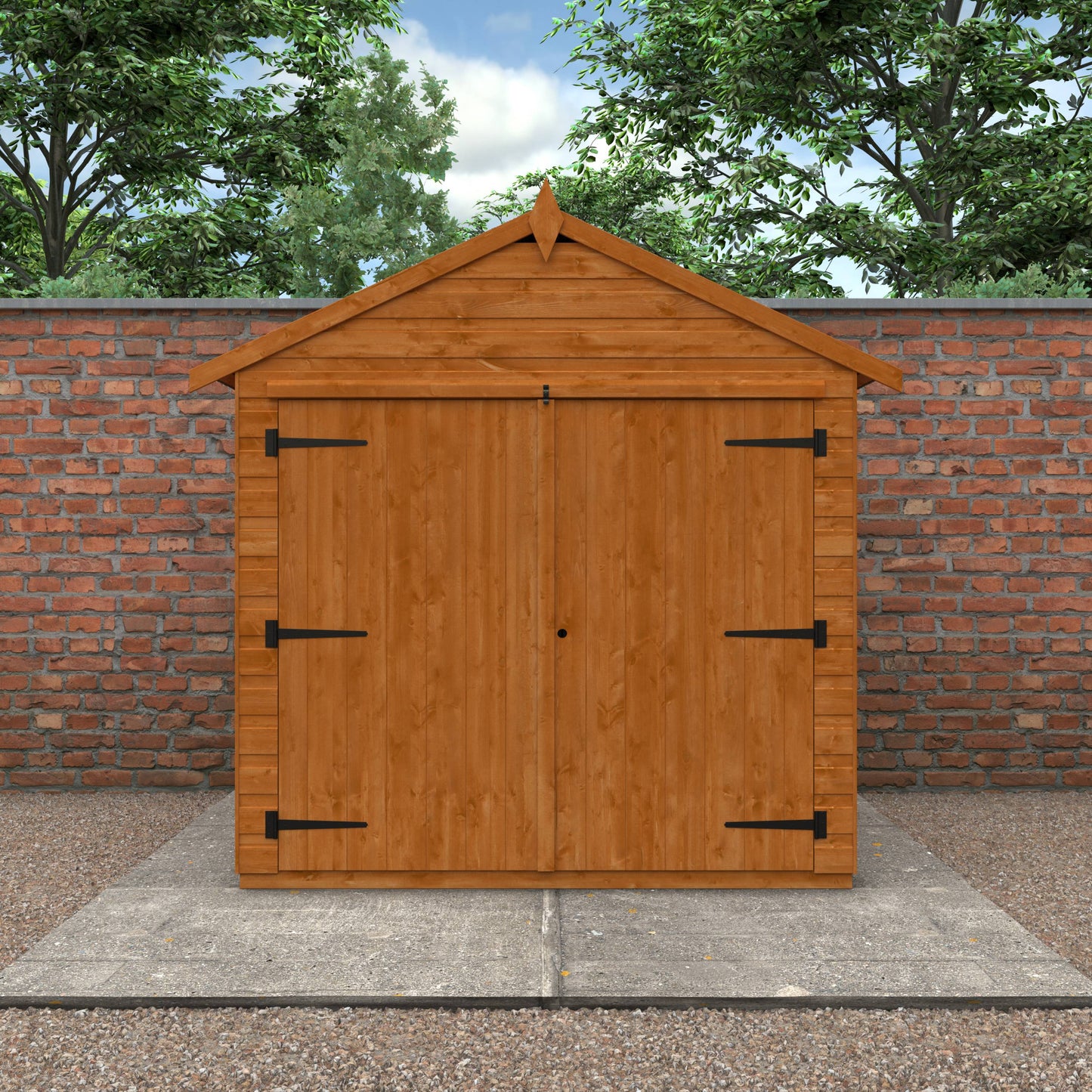 Flex Apex Bike Shed - Express Flex Ranges - Plymouth Sheds