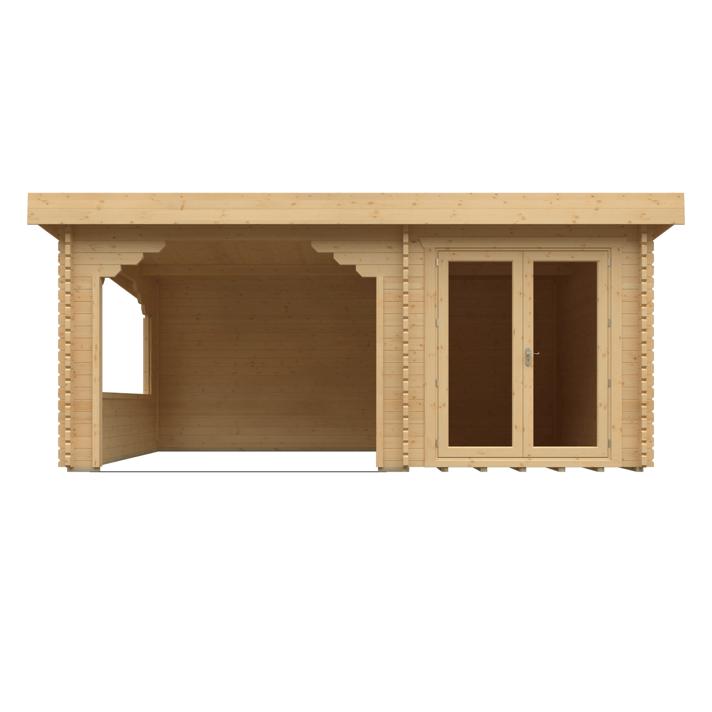 The Payton 44mm - Log Cabins - Plymouth Sheds