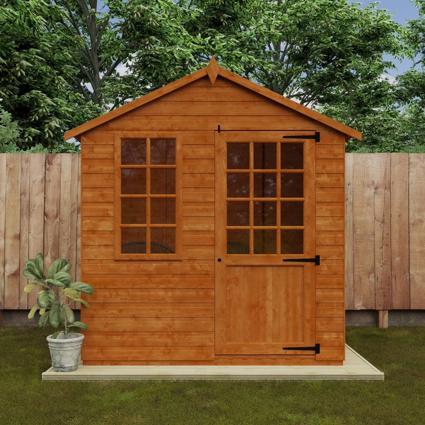 Simple Summer Room - Shed Ranges - Plymouth Sheds