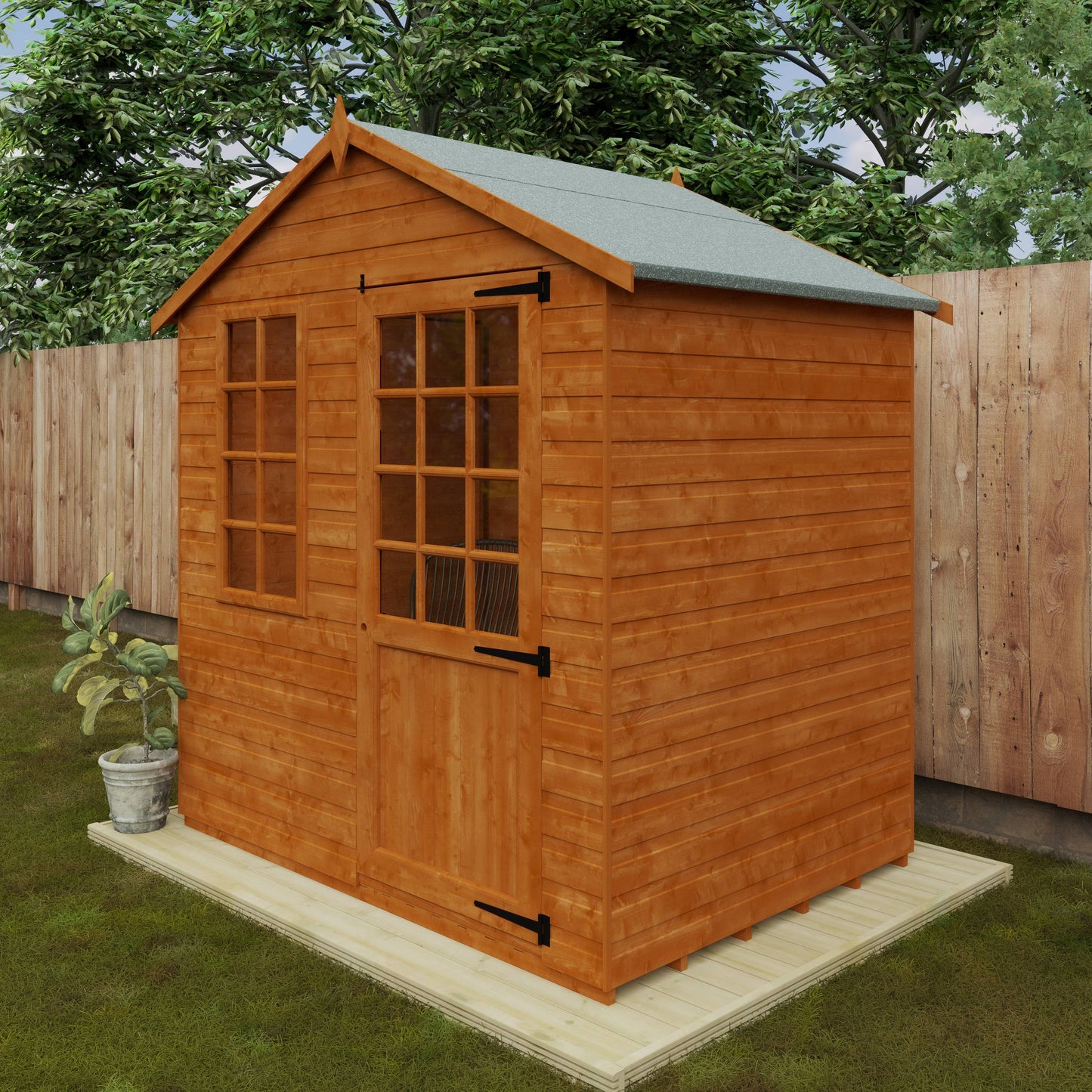 Simple Summer Room - Shed Ranges - Plymouth Sheds