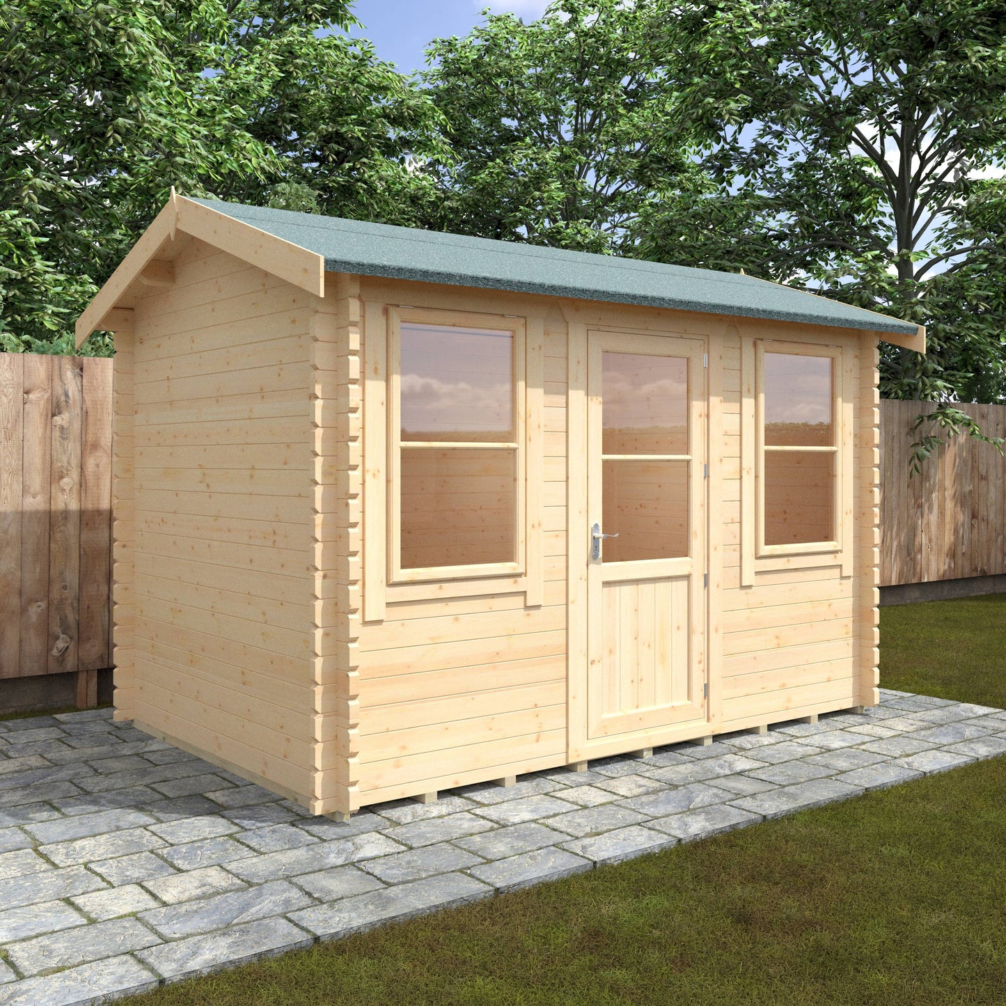 The Skipton 28mm/44mm - Log Cabins - Plymouth Sheds