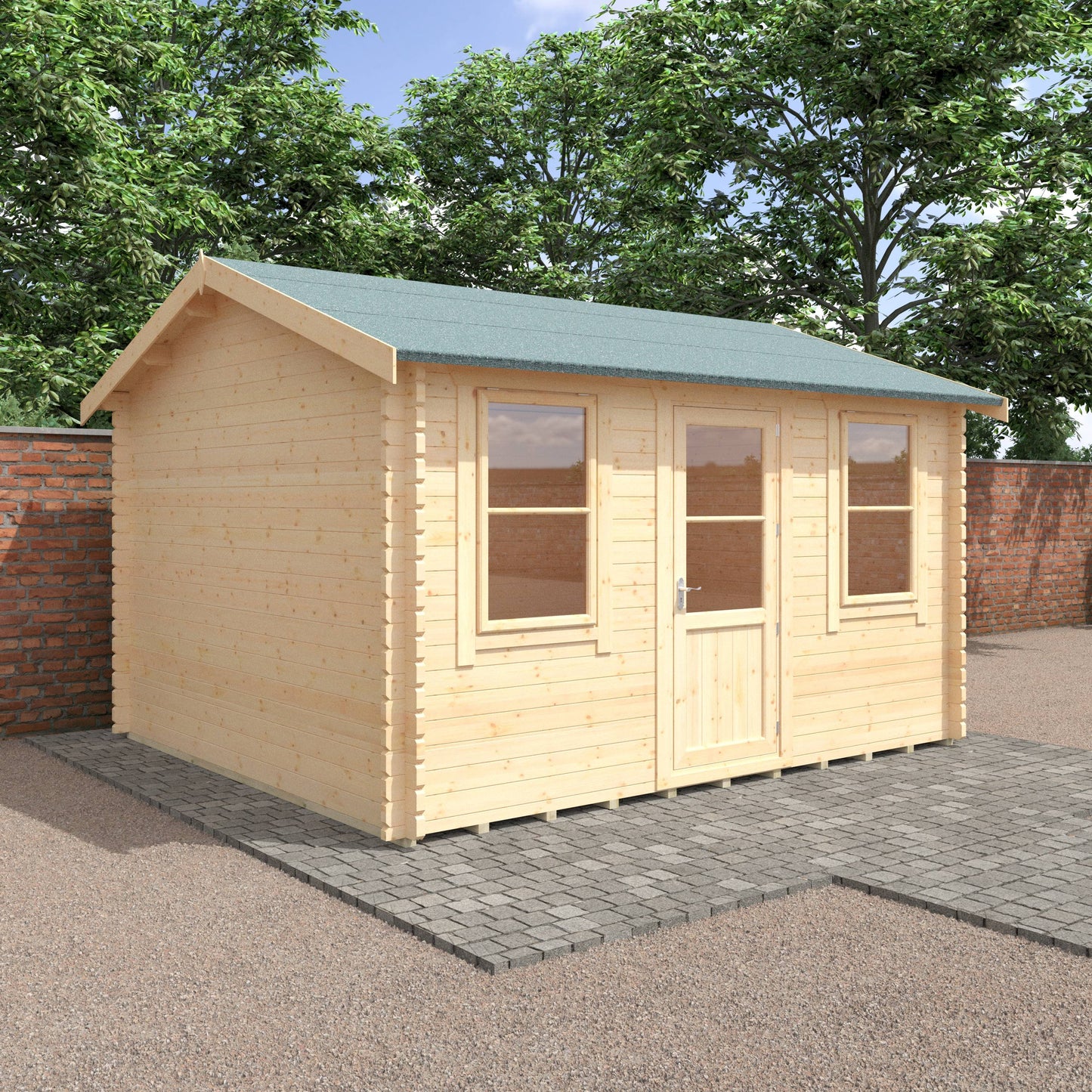 The Skipton 28mm/44mm - Log Cabins - Plymouth Sheds