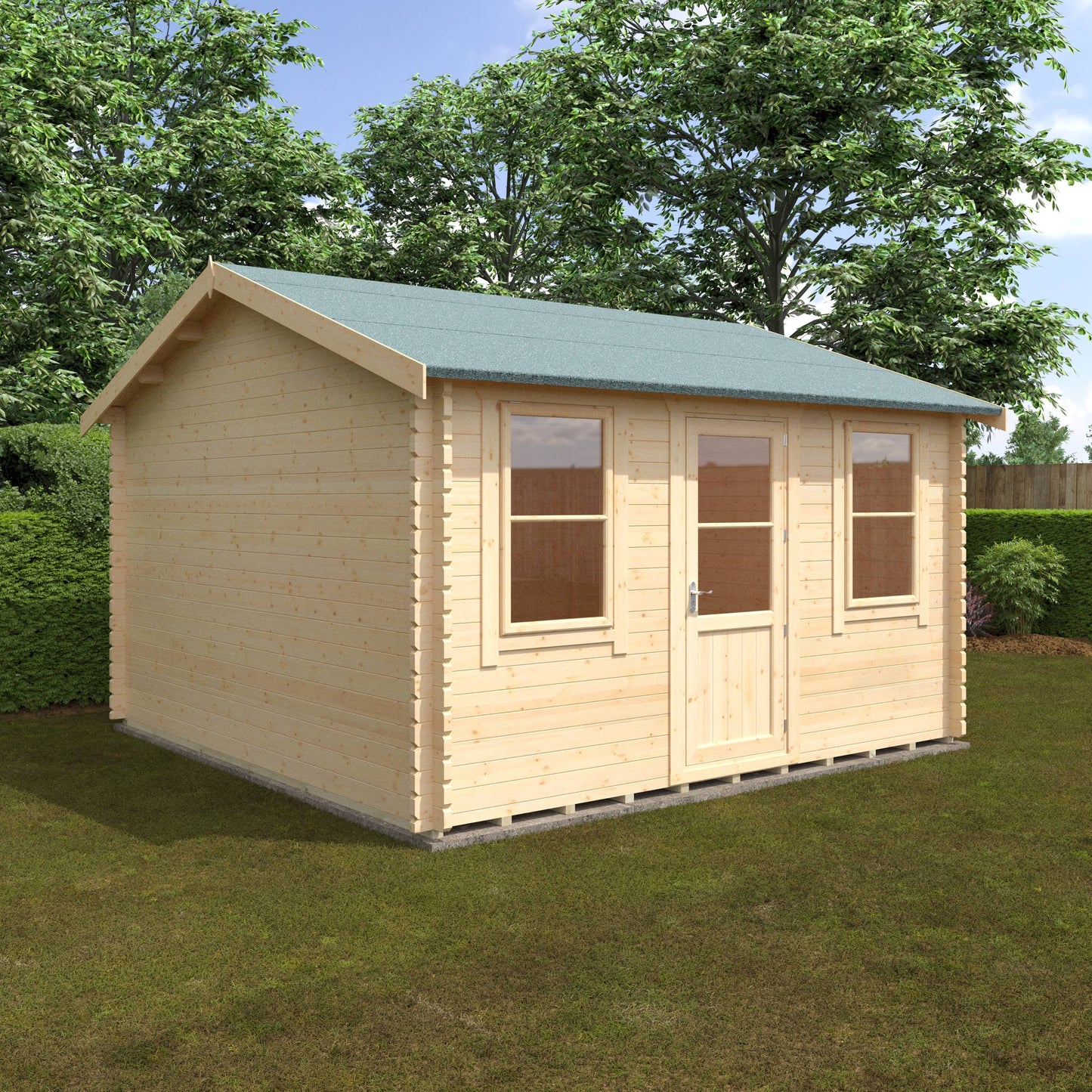 The Skipton 28mm/44mm - Log Cabins - Plymouth Sheds