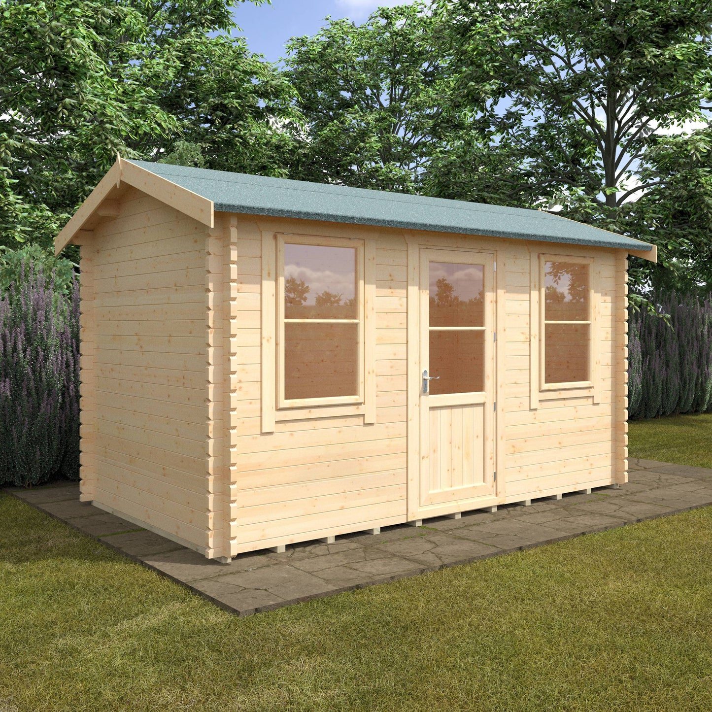 The Skipton 28mm/44mm - Log Cabins - Plymouth Sheds