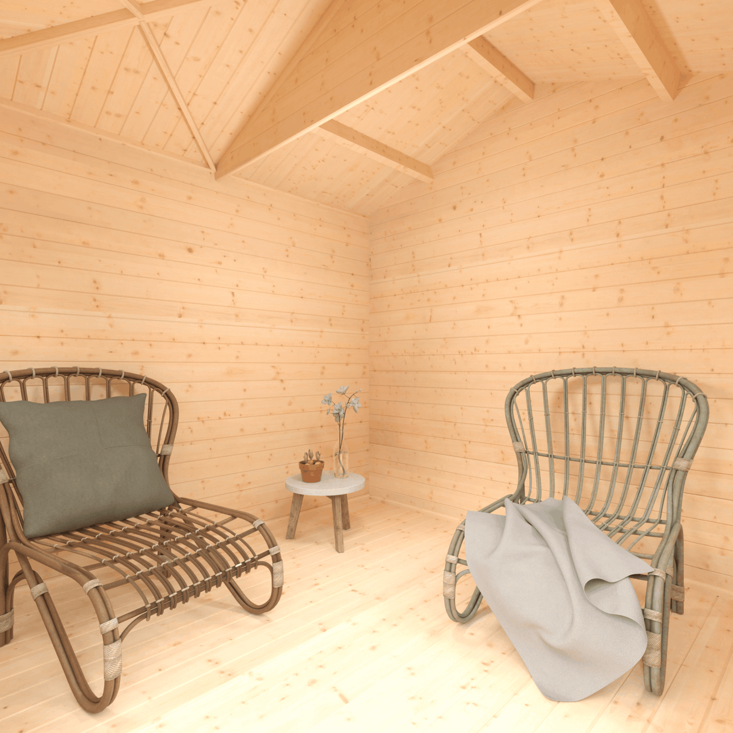 The Victoria 28mm - Log Cabins - Plymouth Sheds