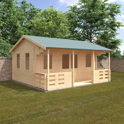 The Adlington 44mm - Log Cabins - Plymouth Sheds