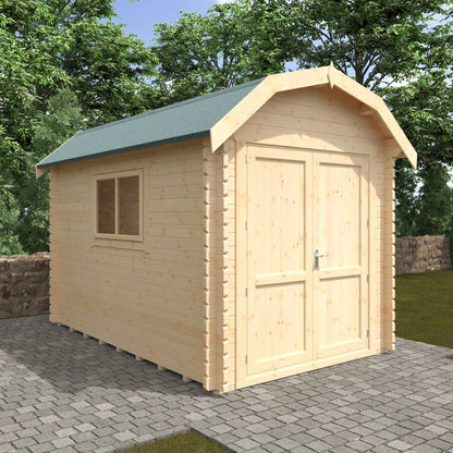 The Aldford Barn 28mm/44mm - Log Cabins - Plymouth Sheds