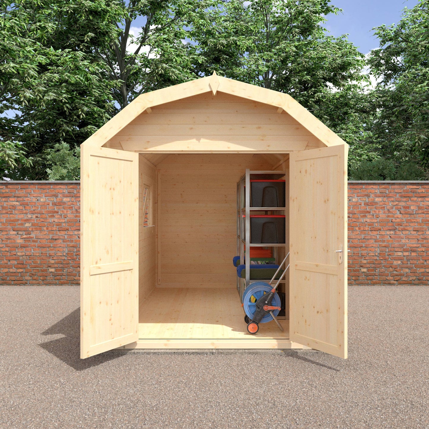 The Aldford Barn 28mm/44mm - Log Cabins - Plymouth Sheds