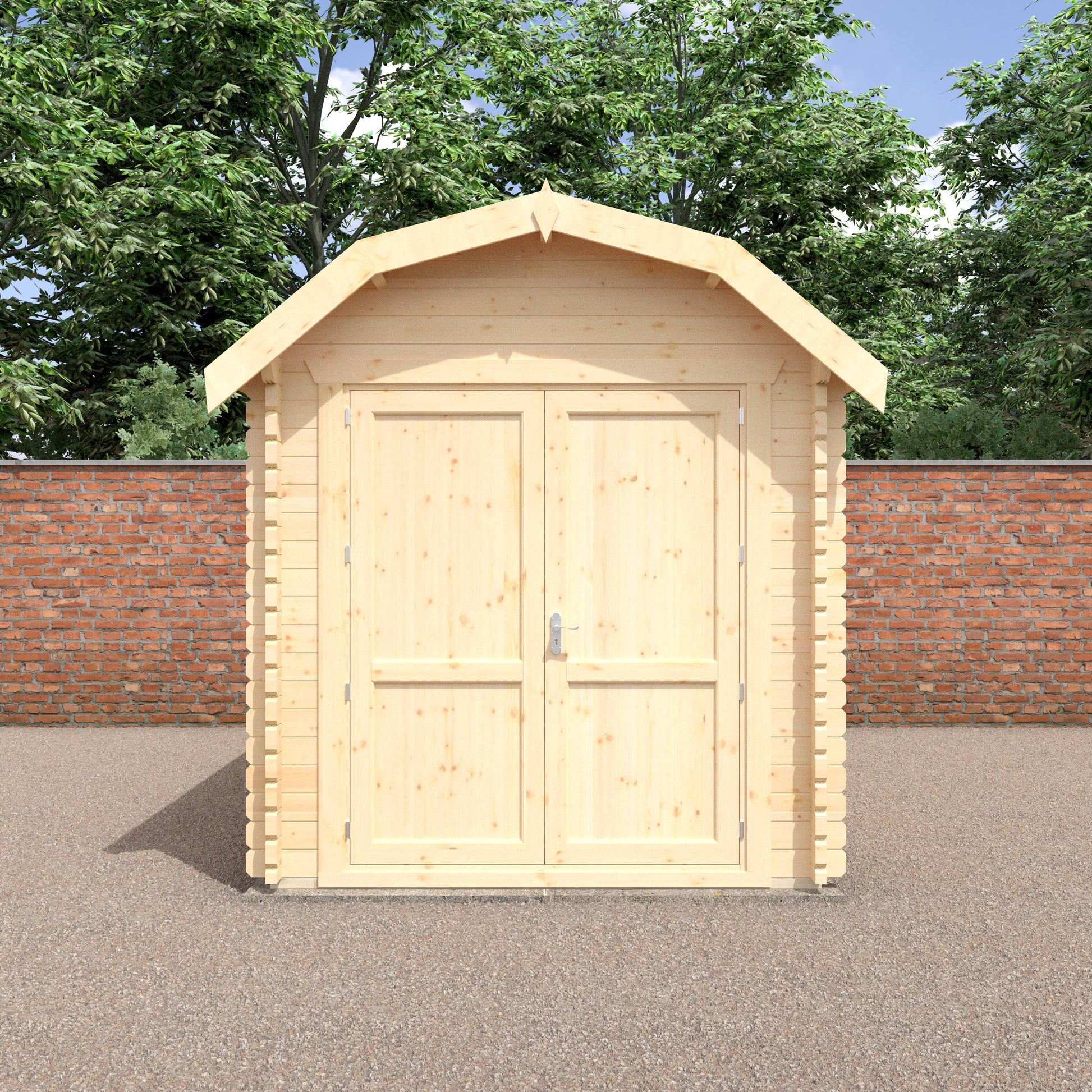 The Aldford Barn 28mm/44mm - Log Cabins - Plymouth Sheds
