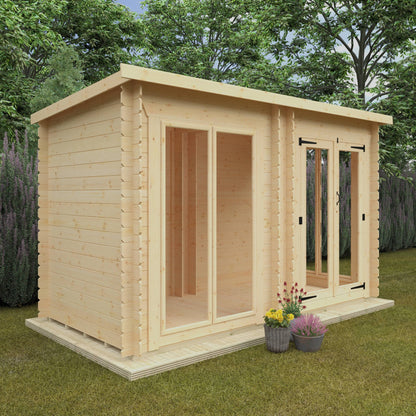The Astoria 19mm - Log Cabins - Plymouth Sheds