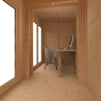 The Astoria 19mm - Log Cabins - Plymouth Sheds
