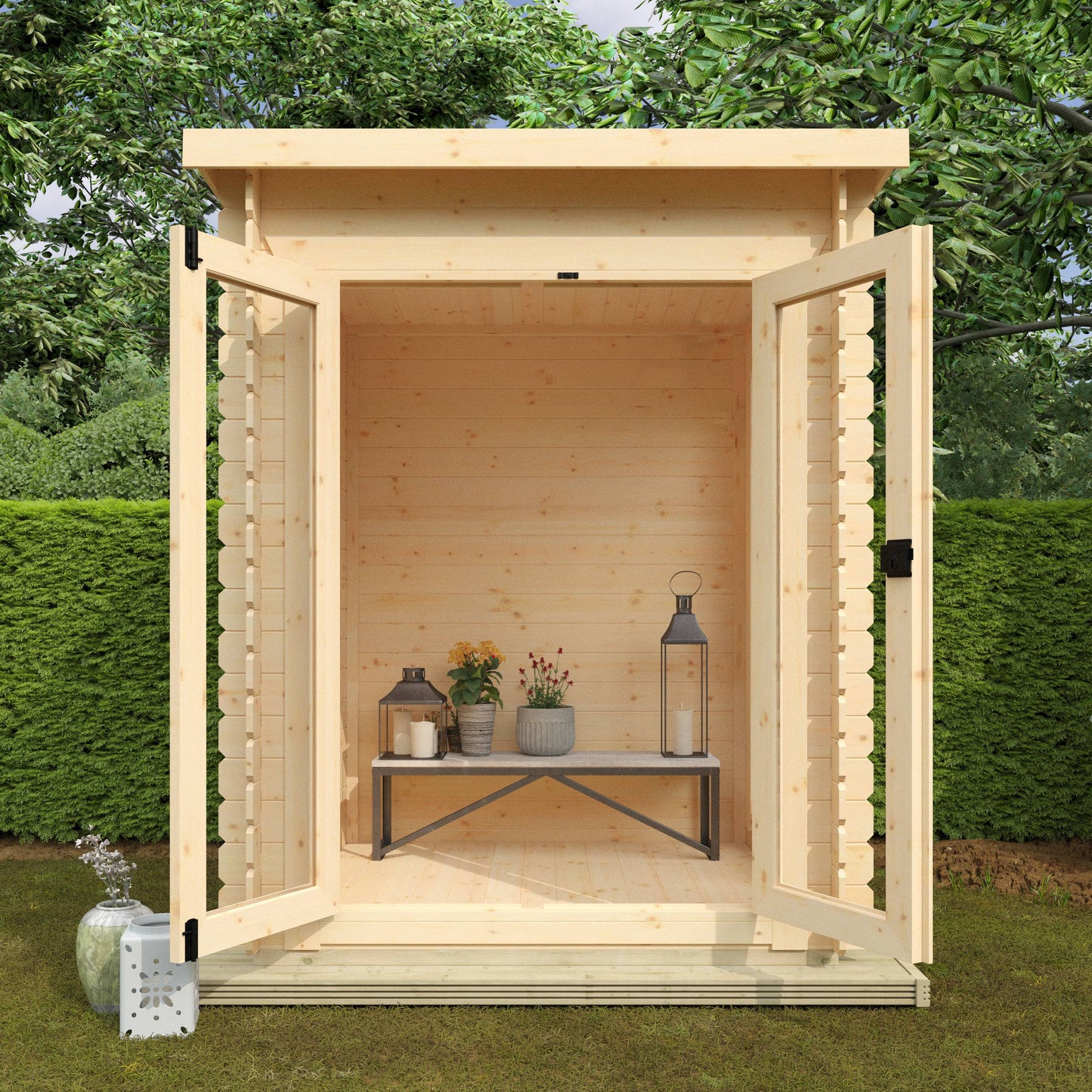 The Astoria 19mm - Log Cabins - Plymouth Sheds