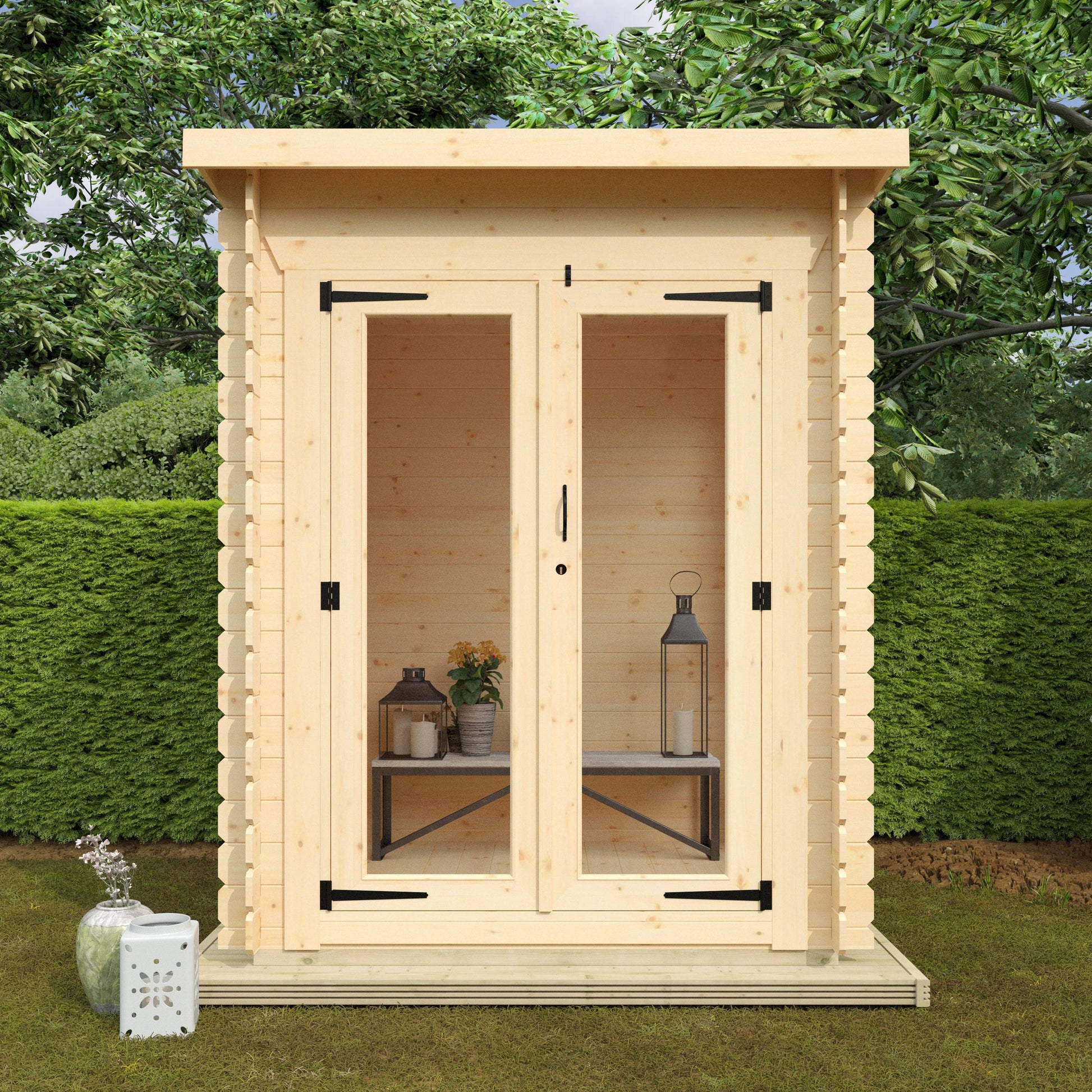 The Astoria 19mm - Log Cabins - Plymouth Sheds
