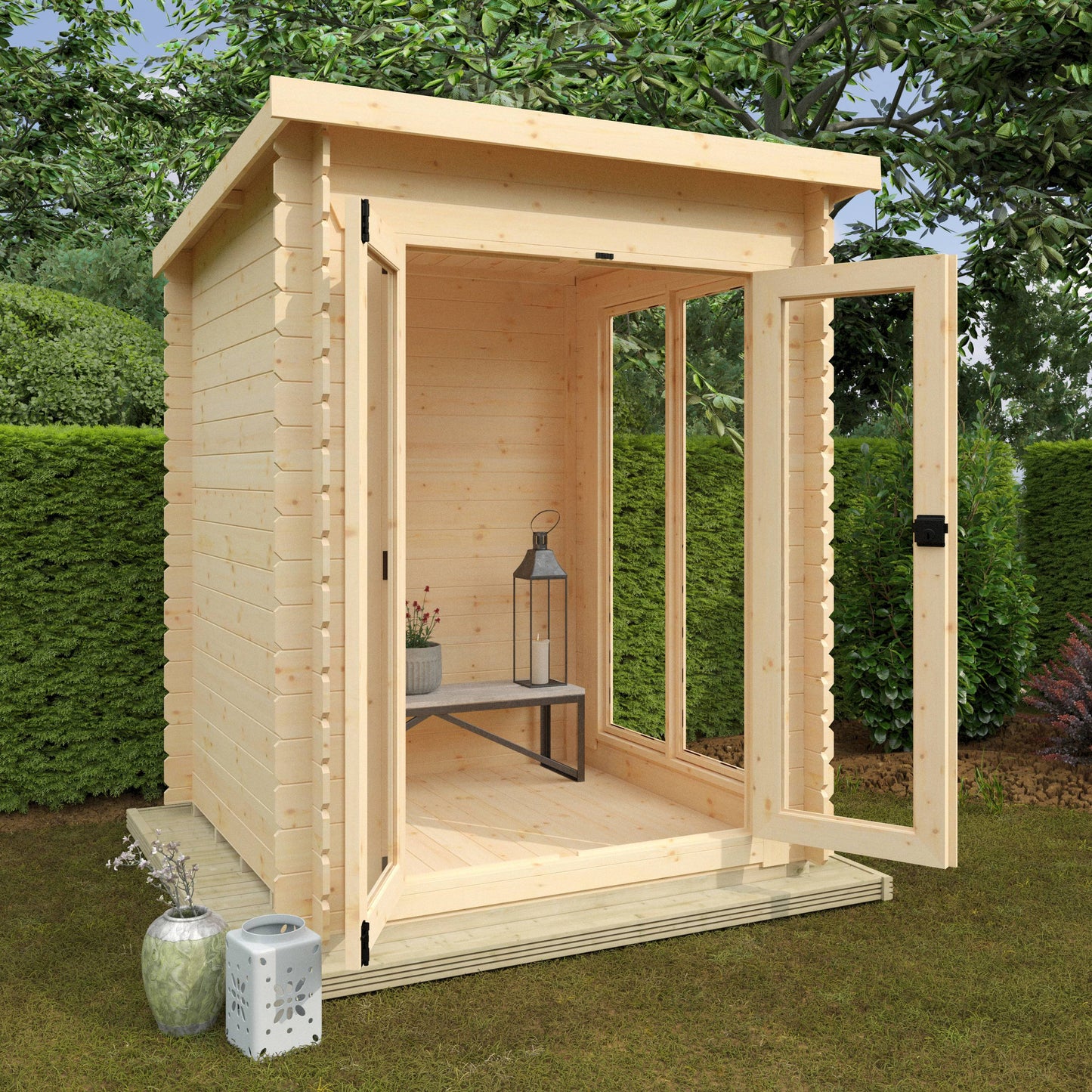 The Astoria 19mm - Log Cabins - Plymouth Sheds