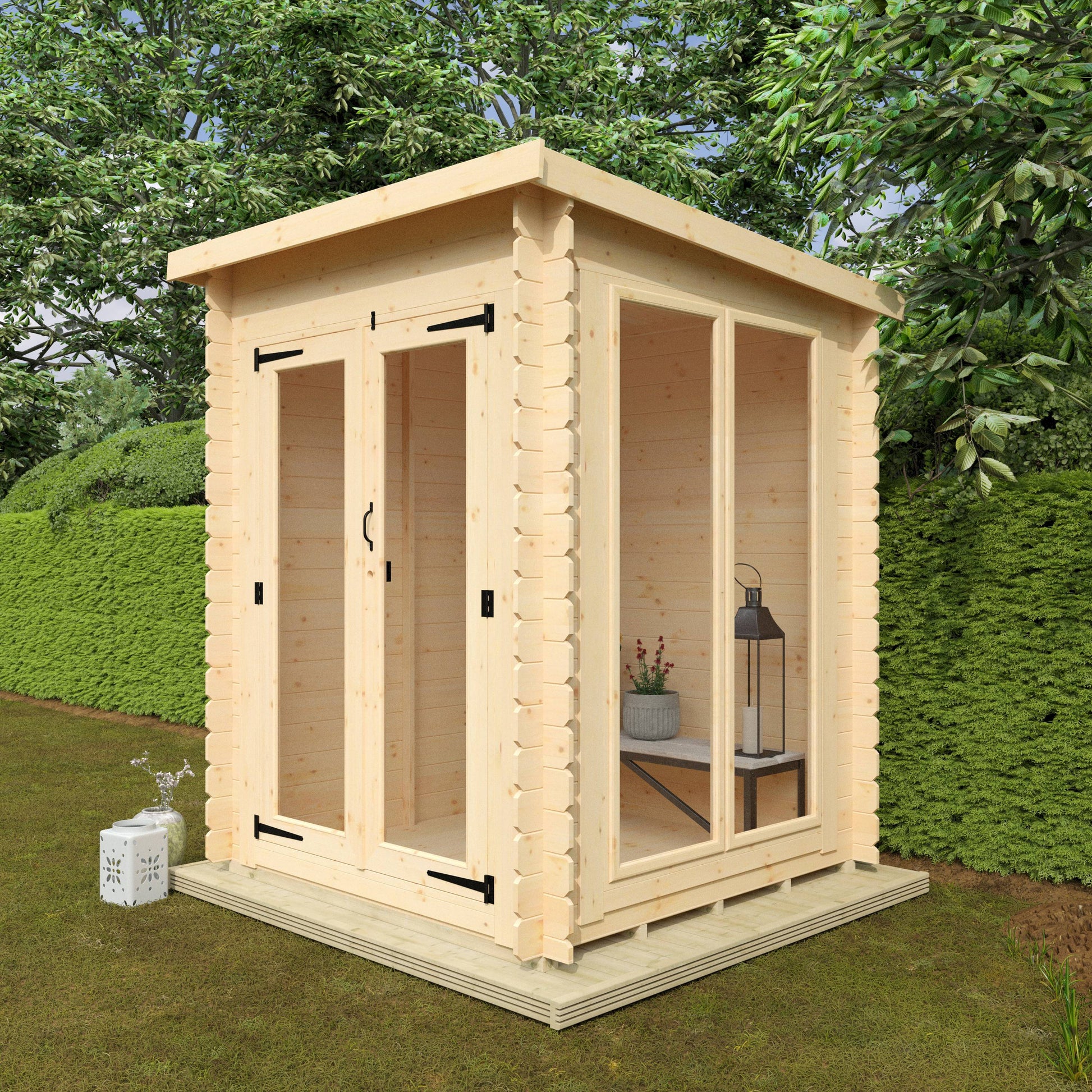 The Astoria 19mm - Log Cabins - Plymouth Sheds