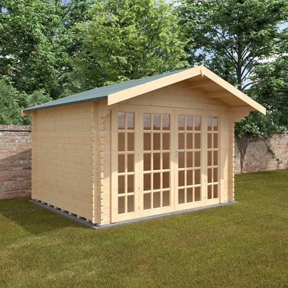 The Balmoral 44mm - Log Cabins - Plymouth Sheds
