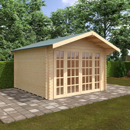 The Balmoral 44mm - Log Cabins - Plymouth Sheds