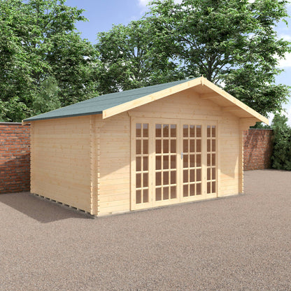 The Balmoral 44mm - Log Cabins - Plymouth Sheds