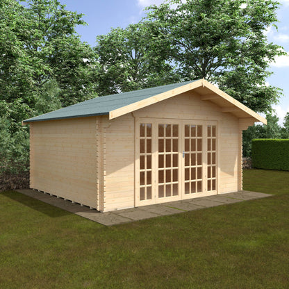 The Balmoral 44mm - Log Cabins - Plymouth Sheds