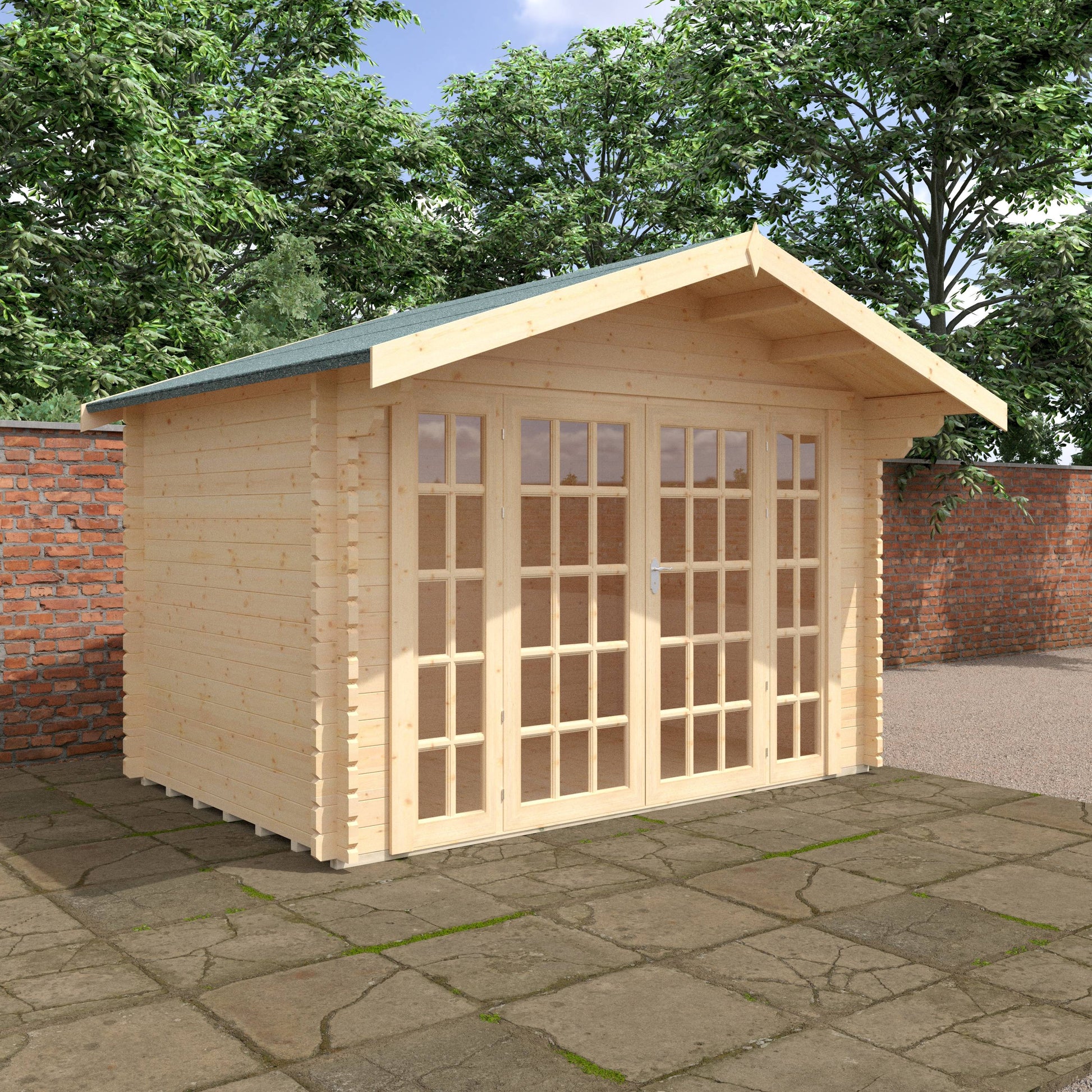 The Balmoral 44mm - Log Cabins - Plymouth Sheds