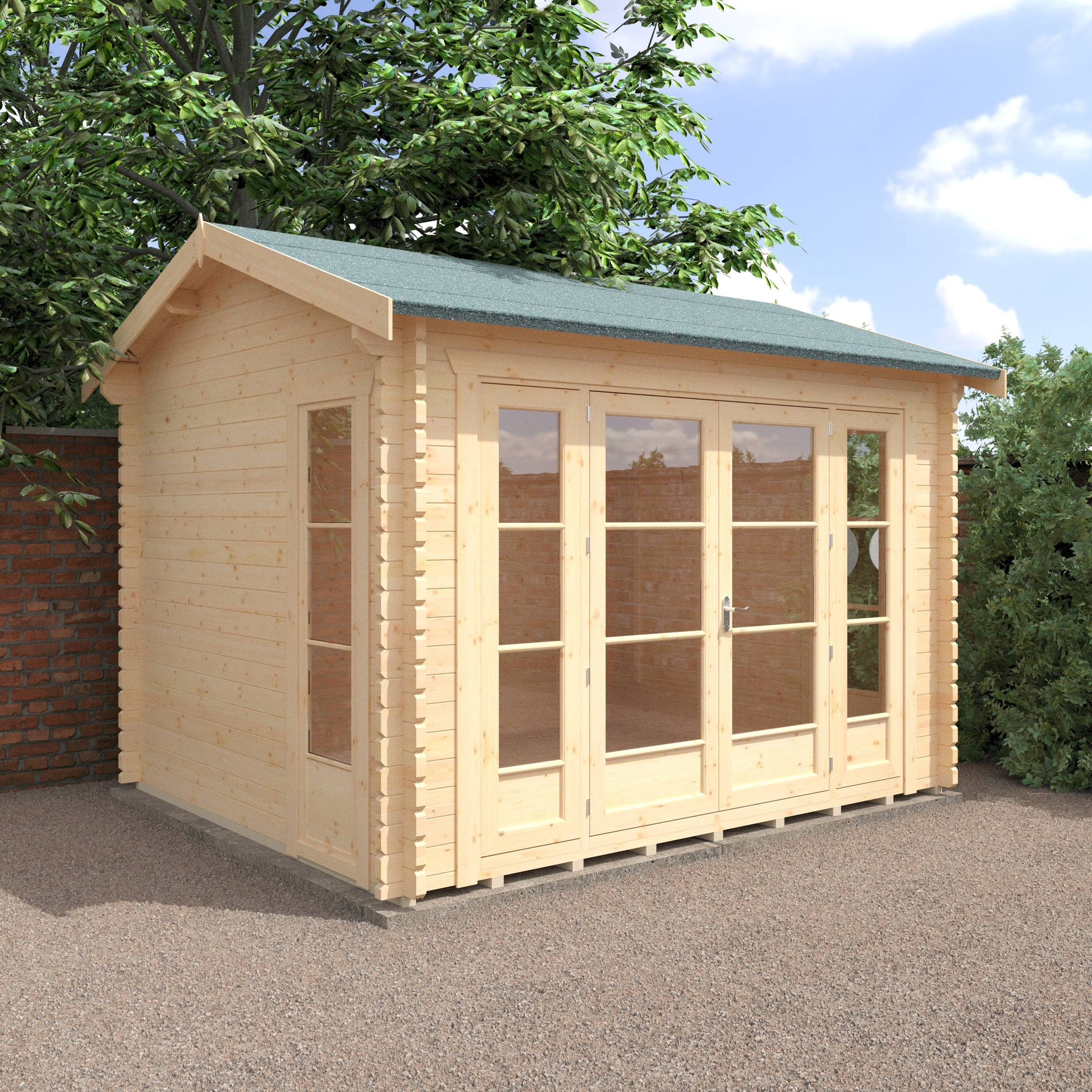 The Bamber 44mm - Log Cabins - Plymouth Sheds