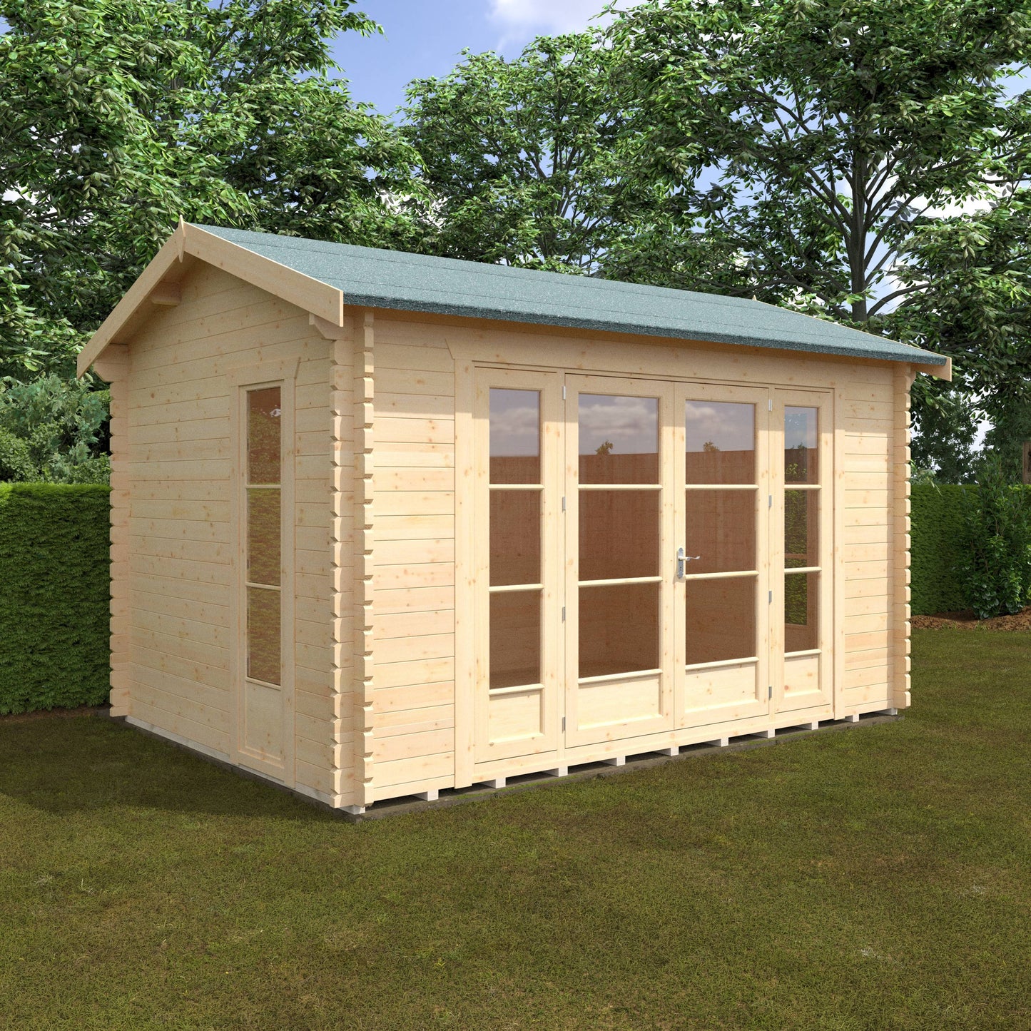 The Bamber 44mm - Log Cabins - Plymouth Sheds