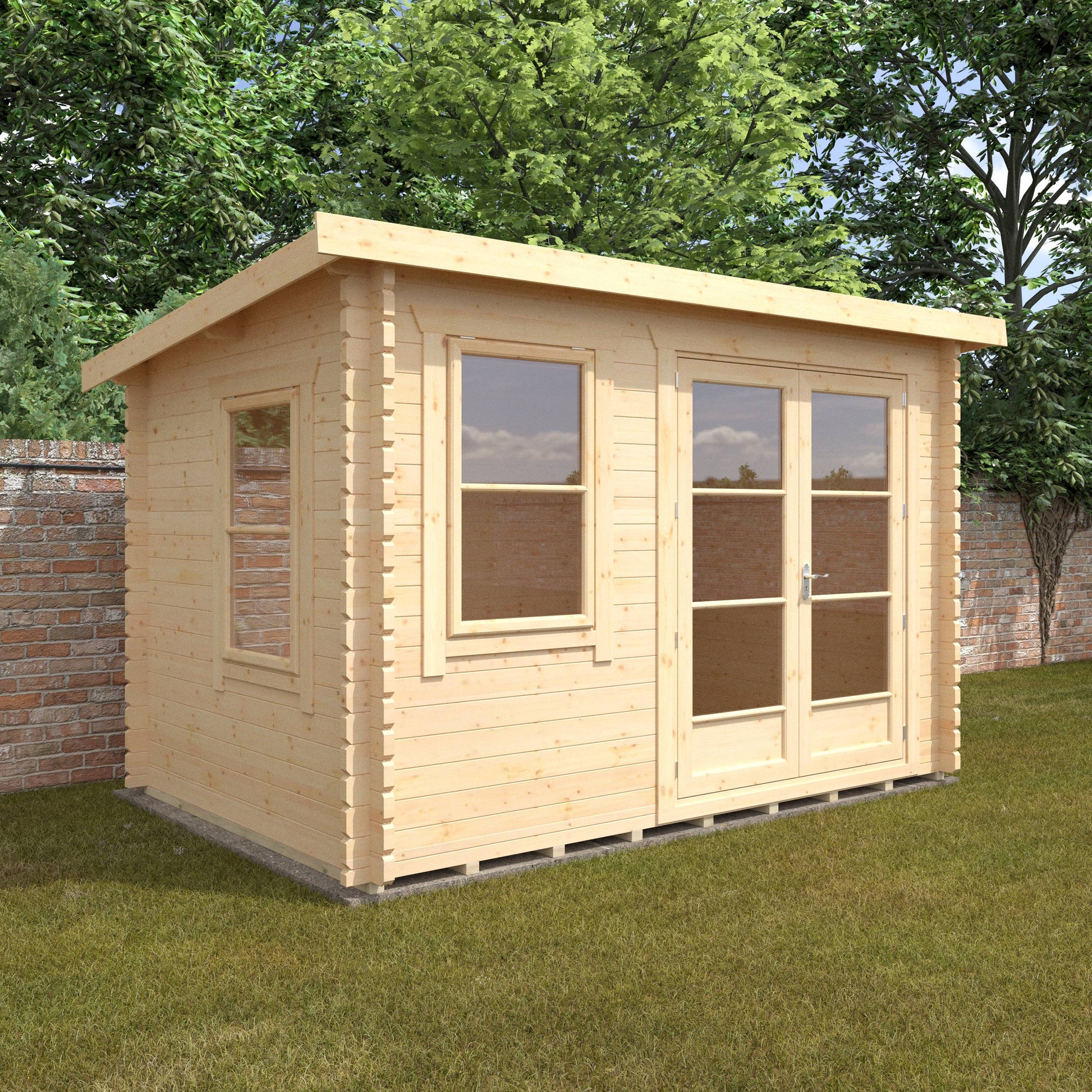 The Belton 44mm - Log Cabins - Plymouth Sheds