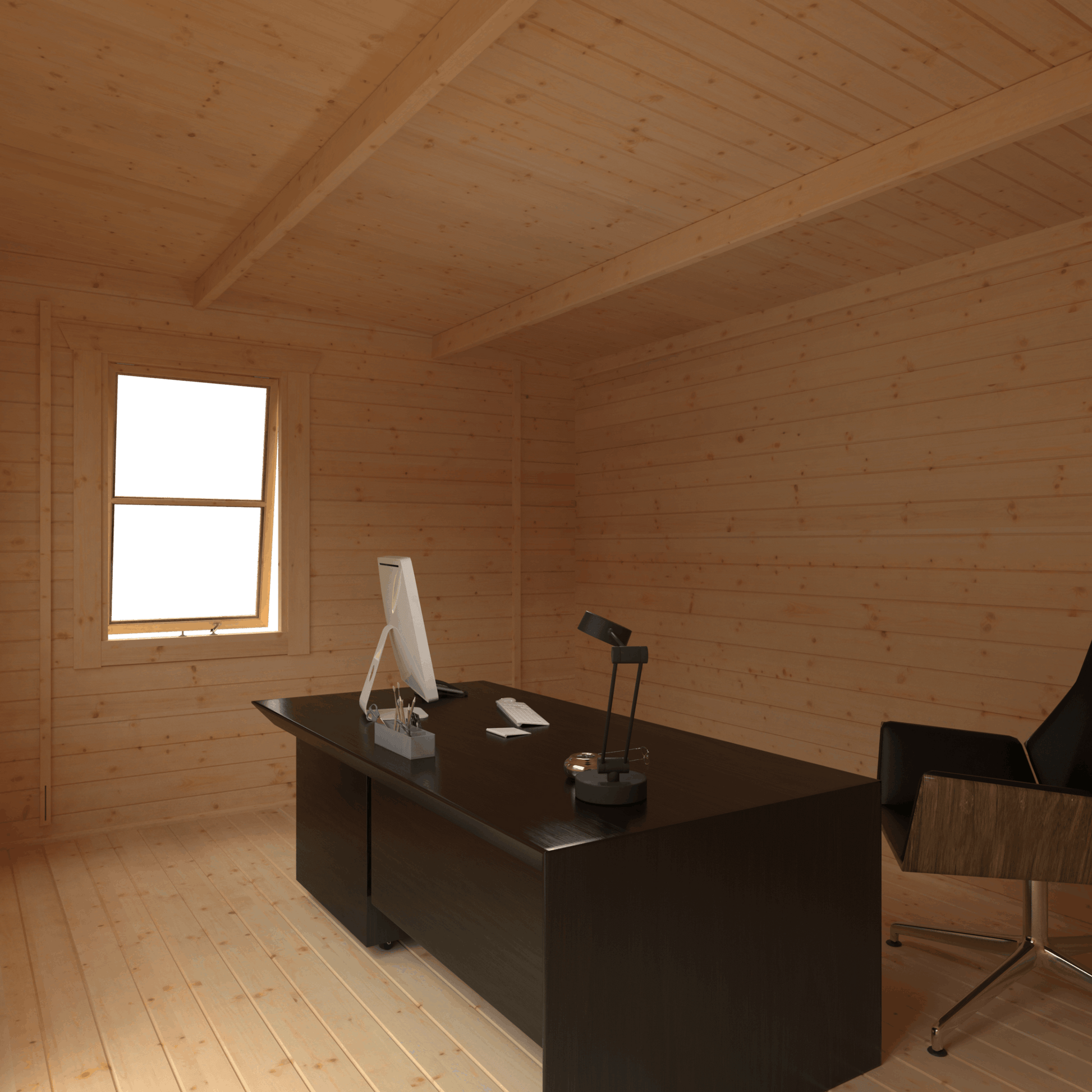 The Belton 44mm - Log Cabins - Plymouth Sheds