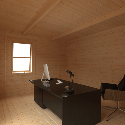 The Belton 44mm - Log Cabins - Plymouth Sheds