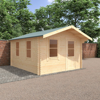 The Carrington 28mm/44mm - Log Cabins - Plymouth Sheds