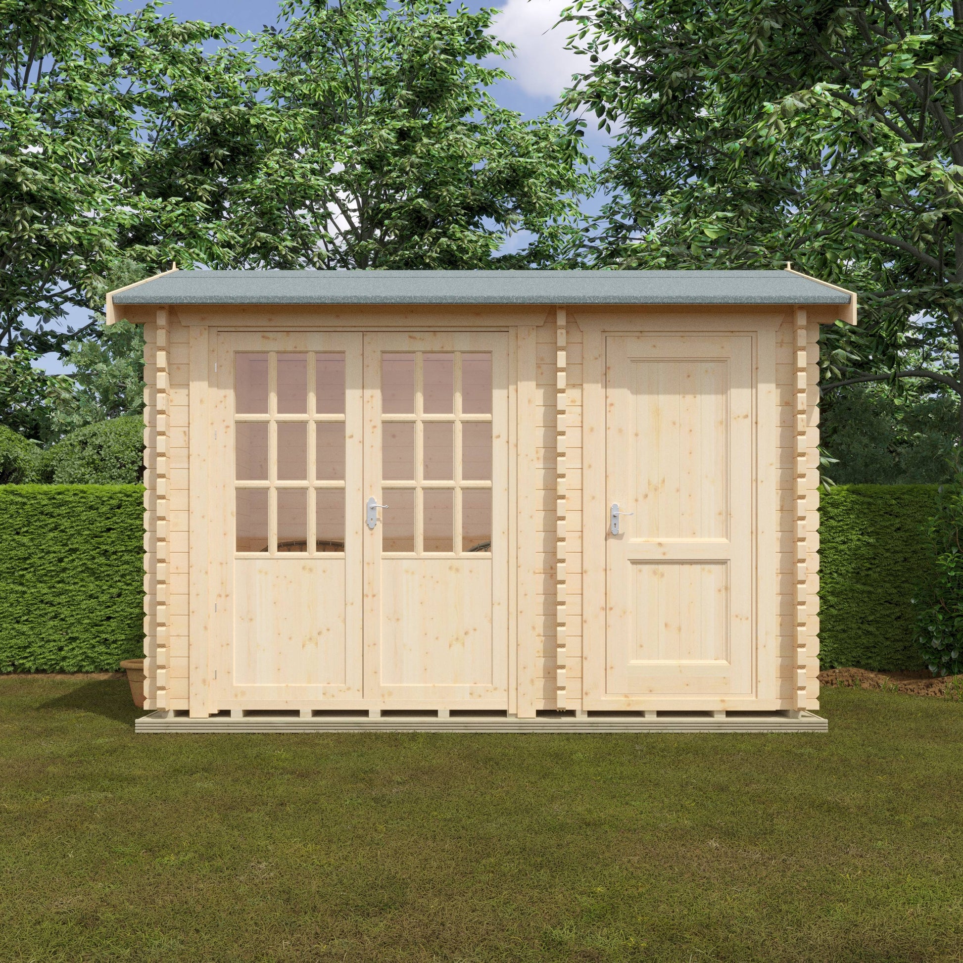 The Chatsworth 44mm - Log Cabins - Plymouth Sheds