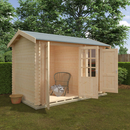 The Chatsworth 44mm - Log Cabins - Plymouth Sheds