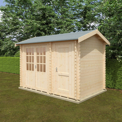The Chatsworth 44mm - Log Cabins - Plymouth Sheds