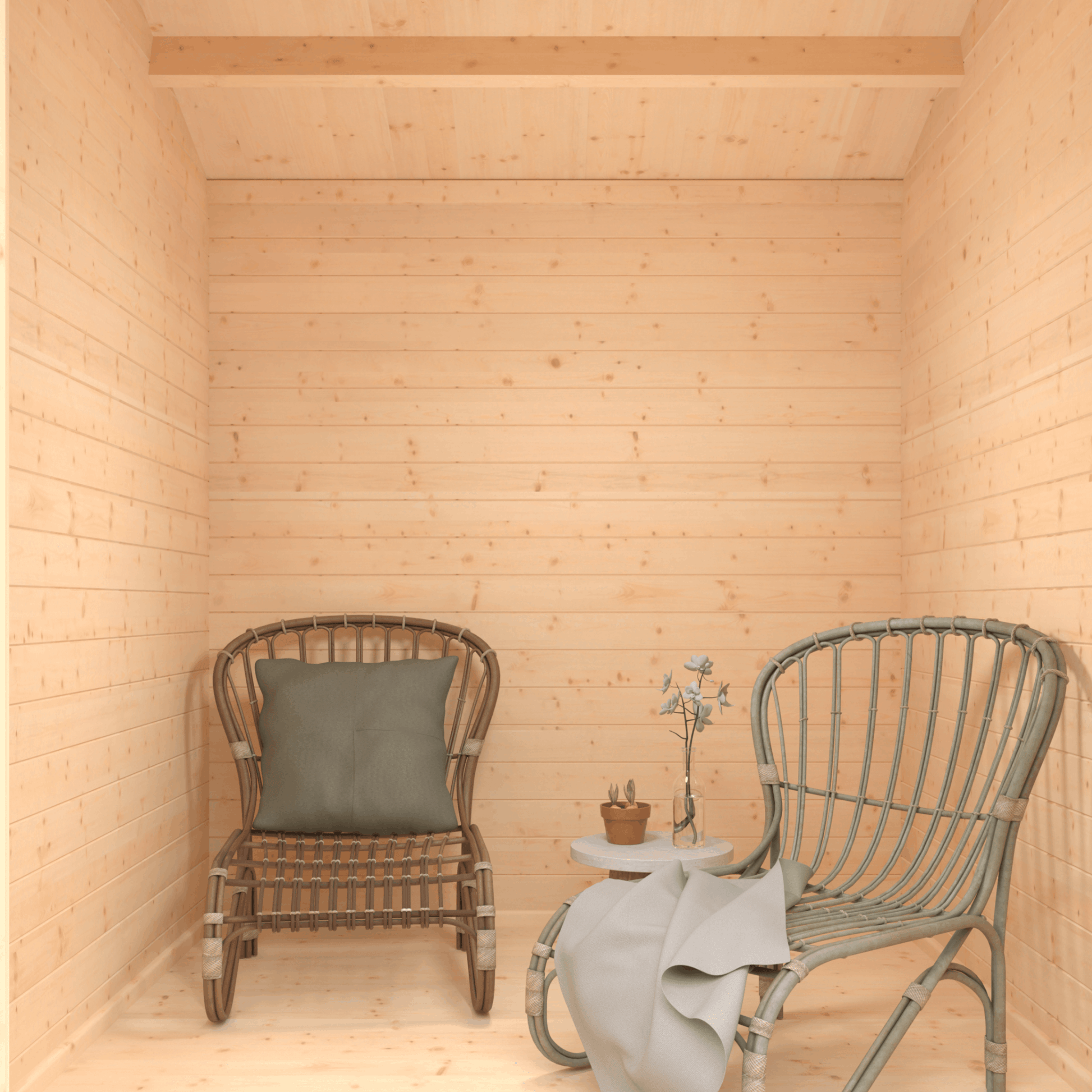The Chatsworth 44mm - Log Cabins - Plymouth Sheds