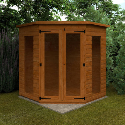 Full Pane Cornerhouse - Standard Summerhouse - Plymouth Sheds