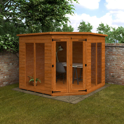 Full Pane Cornerhouse - Standard Summerhouse - Plymouth Sheds
