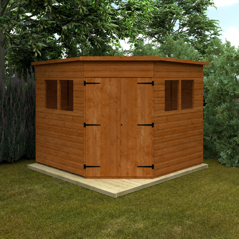 Corner Shed - Shed Ranges - Plymouth Sheds