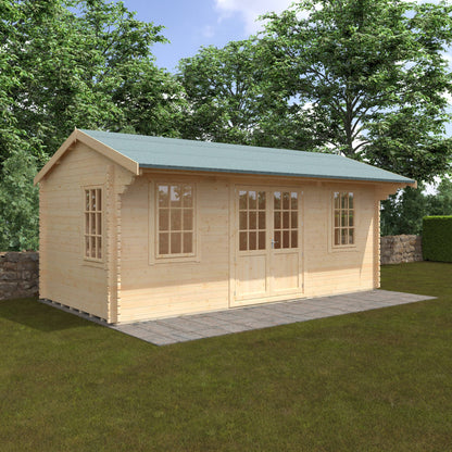 The Dalton 44mm - Log Cabins - Plymouth Sheds