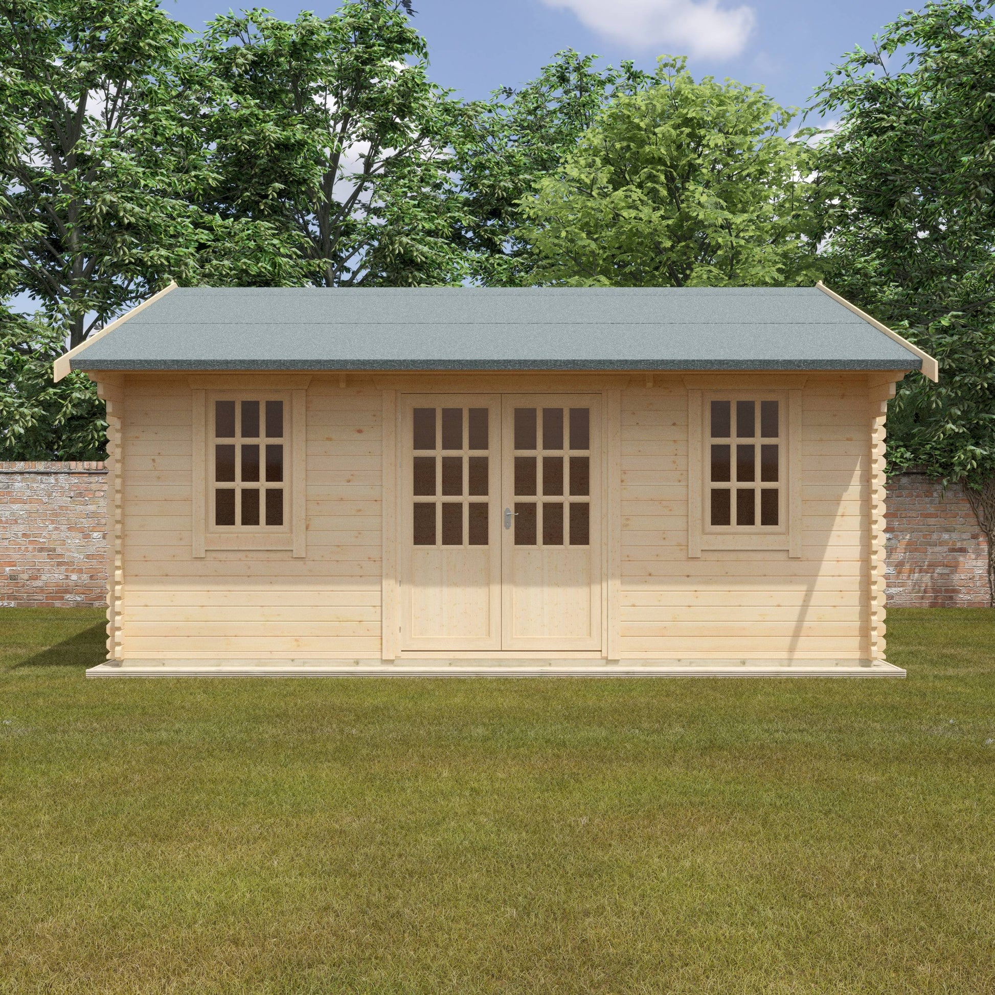 The Dalton 44mm - Log Cabins - Plymouth Sheds