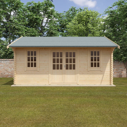 The Dalton 44mm - Log Cabins - Plymouth Sheds