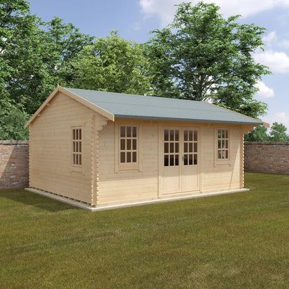 The Dalton 44mm - Log Cabins - Plymouth Sheds