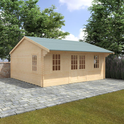 The Dalton 44mm - Log Cabins - Plymouth Sheds