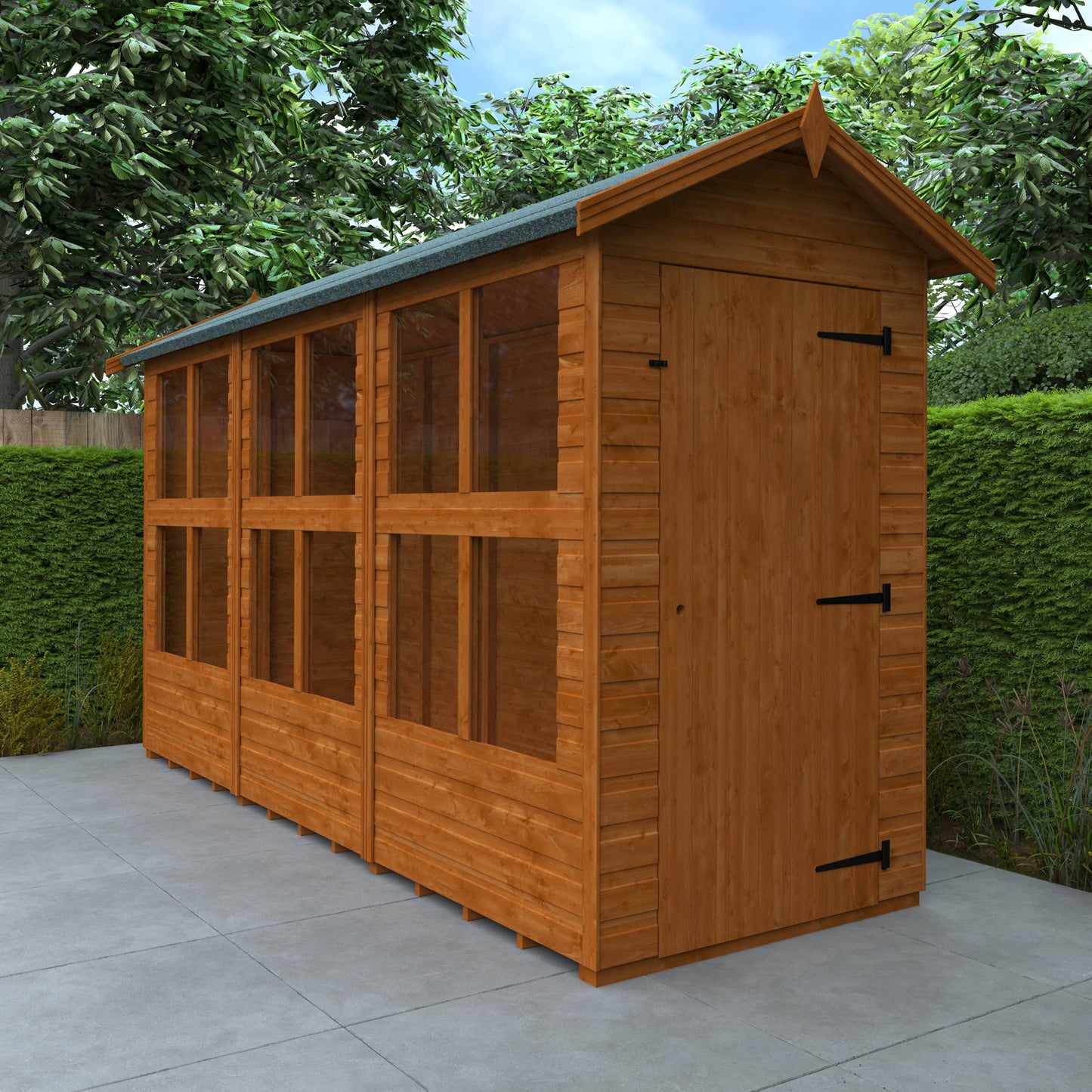 Flex Apex Sunroom - Flex Ranges - Plymouth Sheds