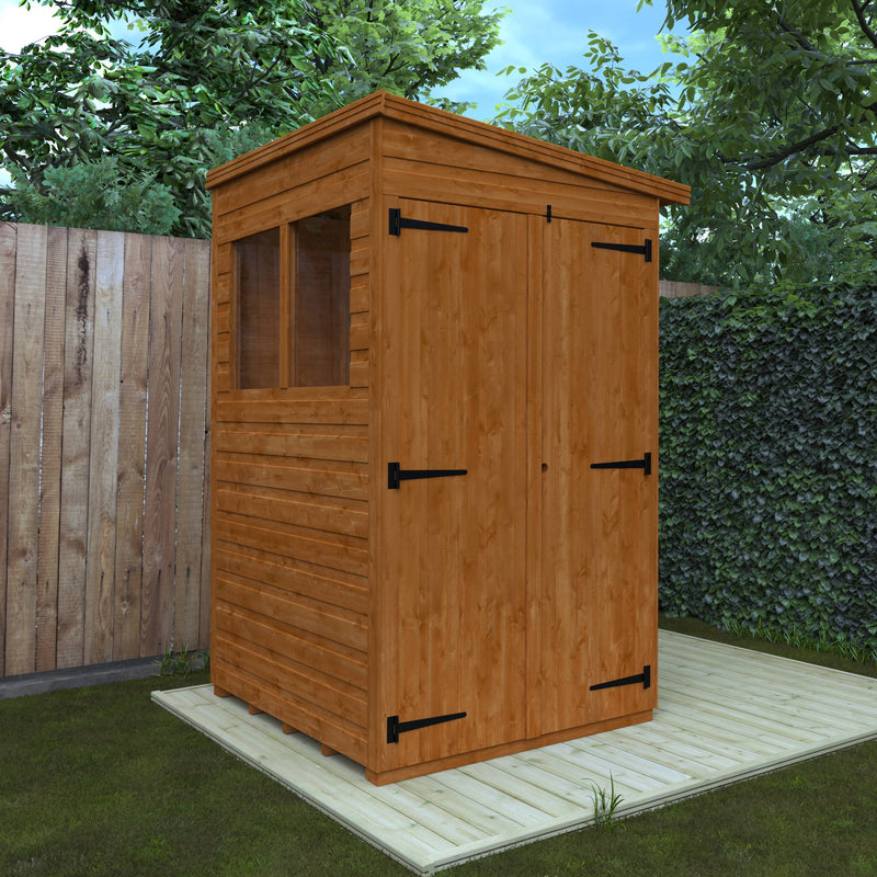 Flex Pent Double Door - Express Flex Ranges - Plymouth Sheds
