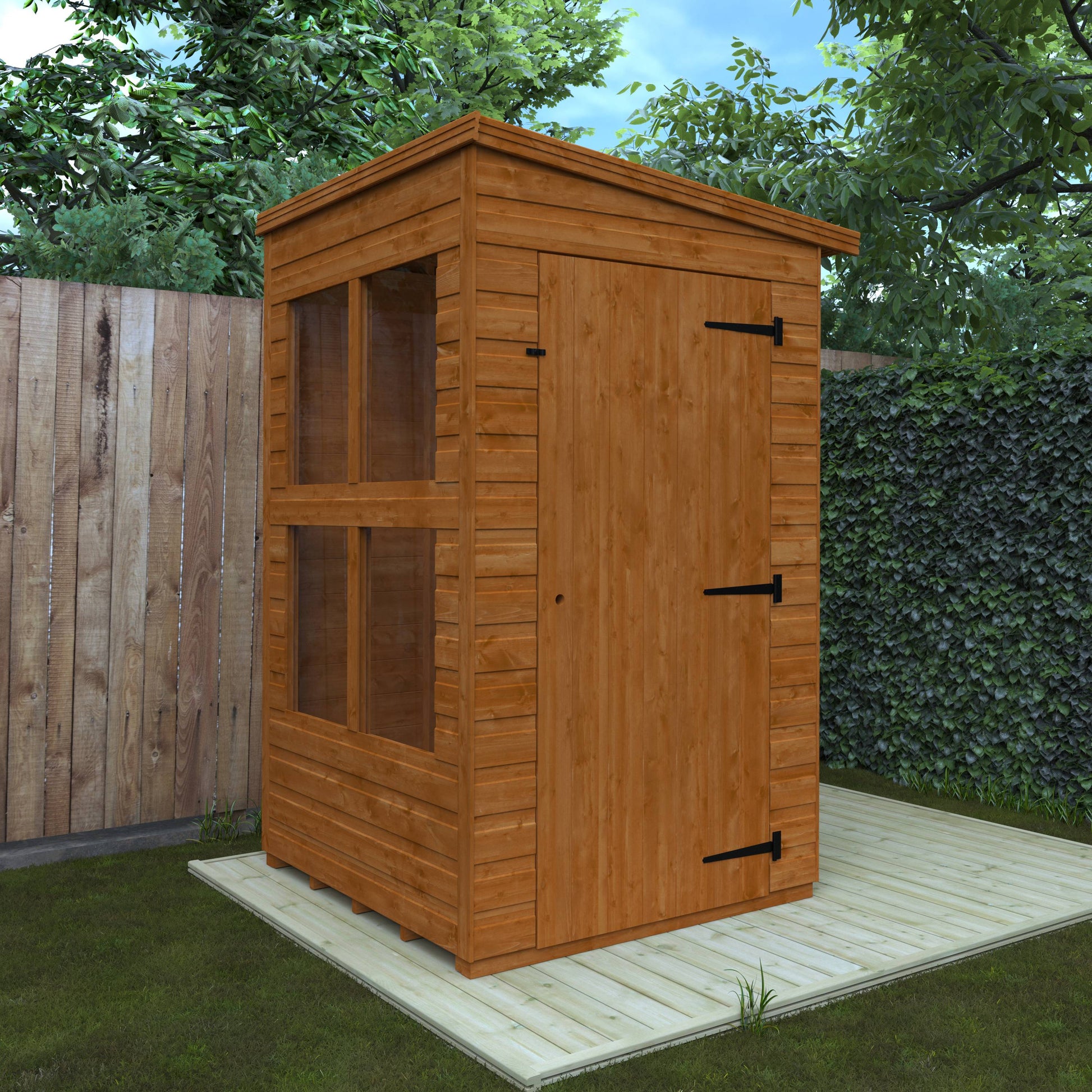 Flex Pent Sunroom - Flex Ranges - Plymouth Sheds
