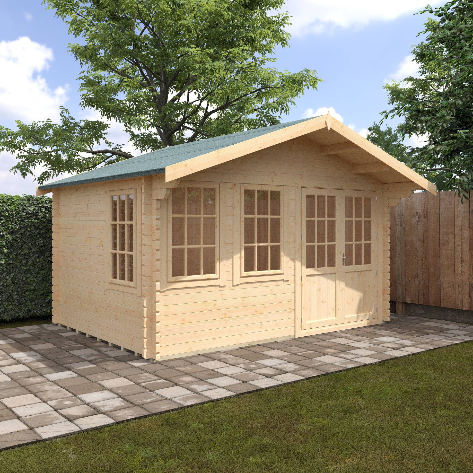 The Forde 44mm - Log Cabins - Plymouth Sheds