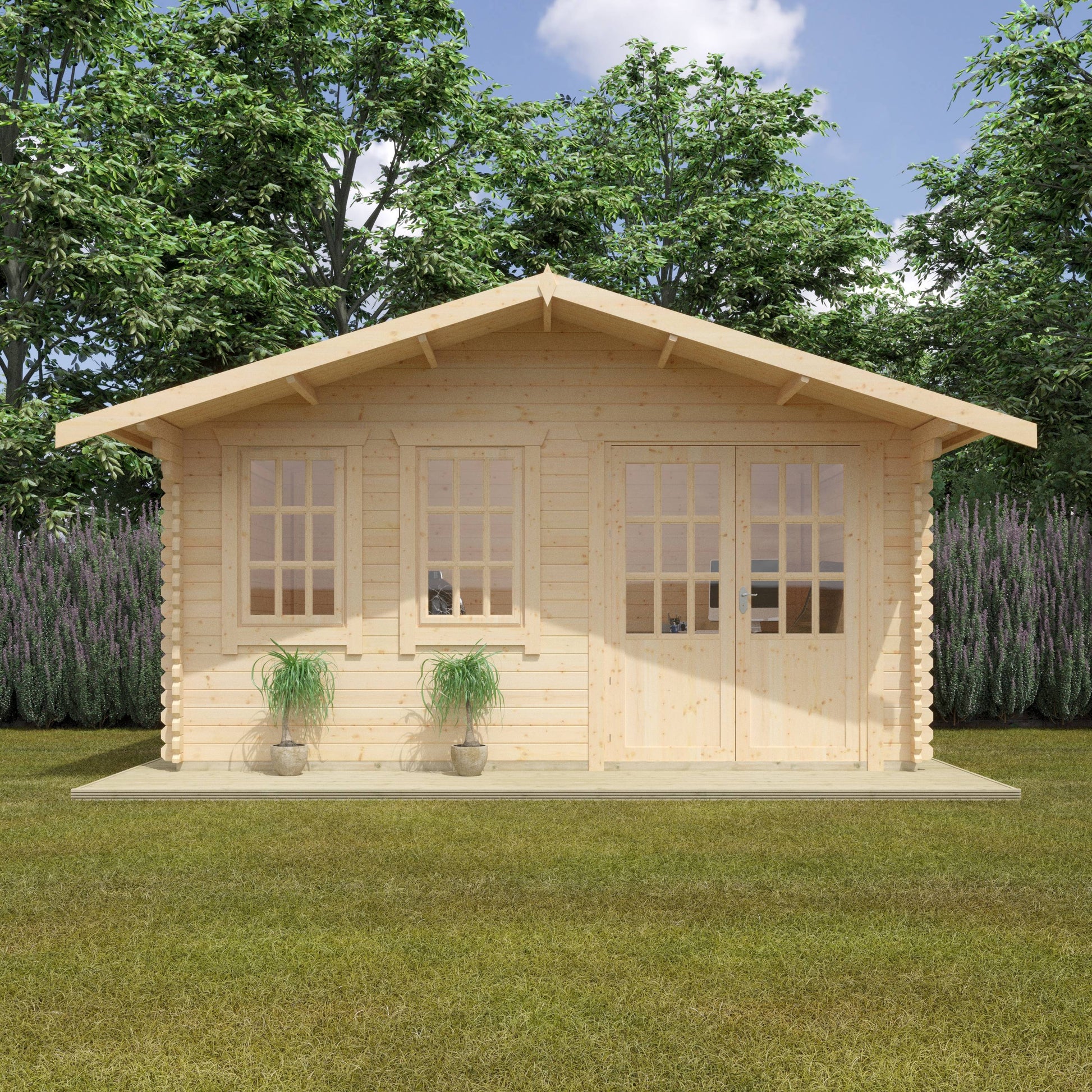 The Forde 44mm - Log Cabins - Plymouth Sheds