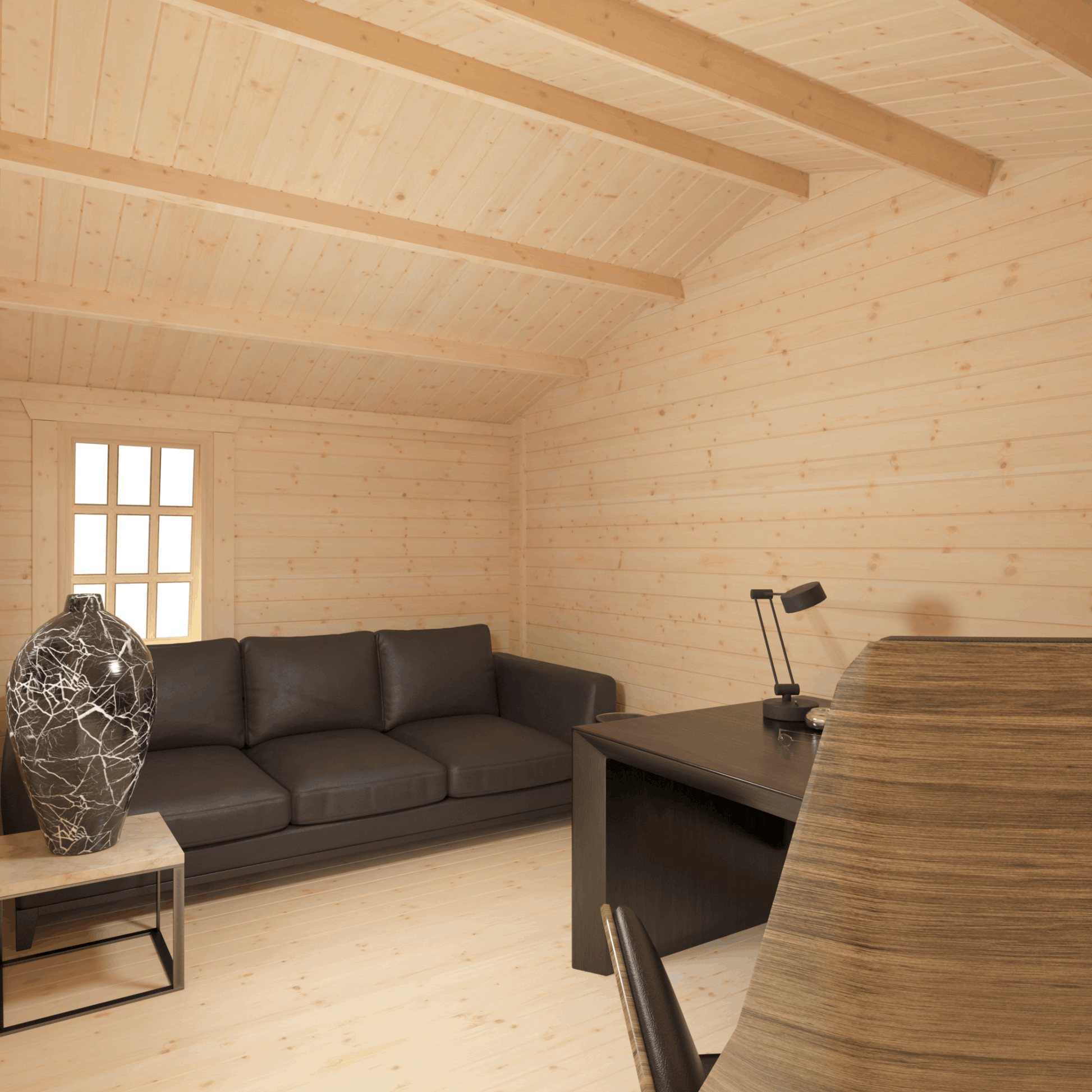 The Forde 44mm - Log Cabins - Plymouth Sheds