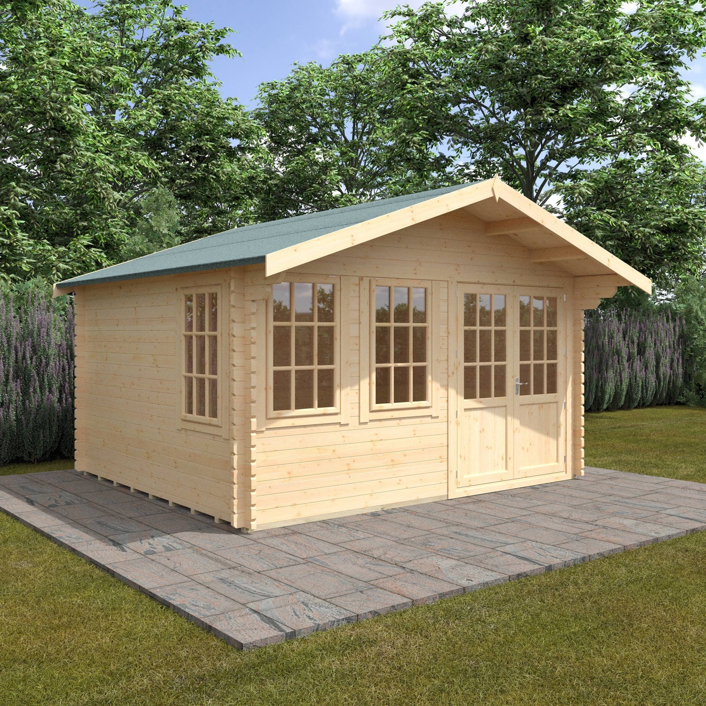 The Forde 44mm - Log Cabins - Plymouth Sheds